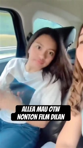 Suport Bapak - Kak Allea nonton film Dilan itb 1997 #ariel #allea