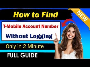 How to Find Your T-Mobile Account Number Without Logging In | Quick & Easy Method 2025!