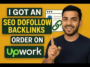 New order from Upwork! | Creating SEO Dofollow Backlinks #upworktips #freelancerbaten