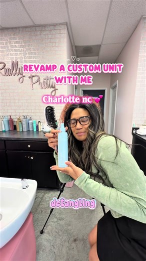 This wig came in stressed. She left healed. Revamping wigs in Charlotte, North Carolina because sometimes you don’t need new hair… you need a stylist with vision. Color correction. Reconstruction. Reinstall. Book your wig makeover today. #C#CharlotteHairC#CharlotteNCBeautyW#WigStylistNCConcordNCStylist