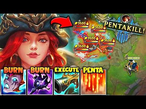 This was the BEST AP Miss Fortune game I've ever played... (PENTAKILL WITH BURNS)