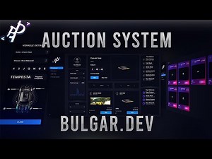 Auction System FiveM Script | Bulgar Development