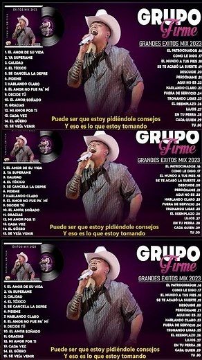 Grupo Firme Mix 2024 - Las Mejores Canciones De Grupo Firme - Lo Mas Nuevo Estrenos (Letra/Lyrics)