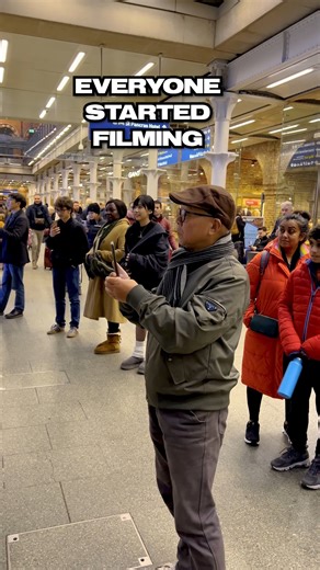 Angelina Jordan SHOCKS a whole train station in London 😳 I was playing piano in London St Pancras station when Angelina Jordan came up to me with a request.. Turns out I had just met one of the world's biggest stars ! Her voice is something I've never heard before. ‪Angelina Jordan rose to fame after her viral performance of Bohemian Rhapsody on AGT. Should we do more videos together ?? Thanks to this amazing sax player as well ! ‪@mickymiller‬ 🎷 #backtoblack #angelinajordan #amywinehouse #pub