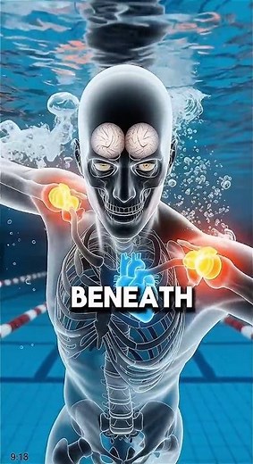 Swim Every Day for 30 Days… Transformation or Injury? 🌊💀 #swimming #fitness #skeletonfacts