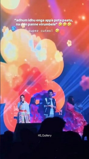 Sivaangi making fun in stage#sivaangi #sivangikrish #samsivaangi #singing #singingvideo