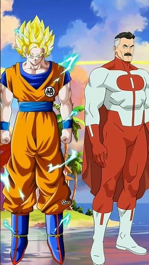 Omni Man VS Goku (All) (Forms) #fyp #debate #anime #dbs #dbz #forms #goku #2023 #comparsion #Omniman