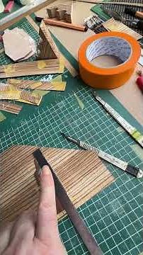 Marquetry Overlays - Preparation before cutting ! #learnmarquetry #marquetry #veneering
