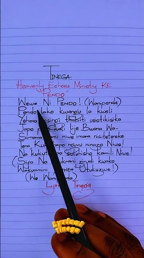 Heavenly Echoes Ministry Kenya - PENDO