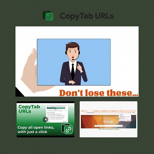 Copy ALL Your Tabs in One Click 🤯 (Chrome Trick You Need)