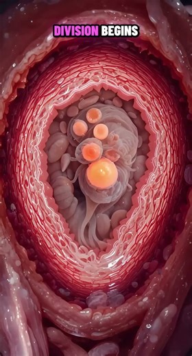 When Pregnancy Truly Begins Inside the Body | Fertilization to Implantation Explained #shorts
