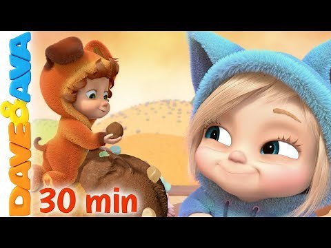 🍨 Nursery Rhymes and Kids Songs | Baby Songs by Dave and Ava 😍