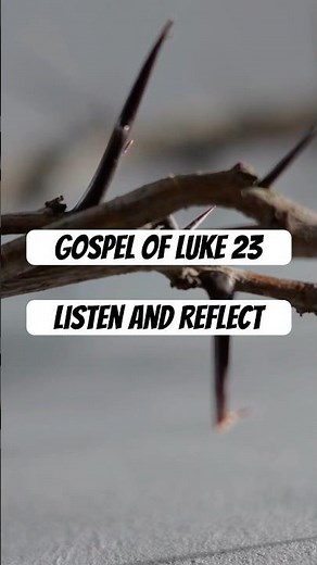 The Gospel of Luke Chapter 23 (NKJV) 4K Visuals | The Crucifixion of Jesus