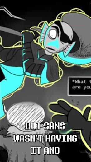 what happened to sans in horrortale?