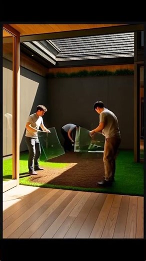 Wait for the glow up! 🏡🌿 #gardenmakeover