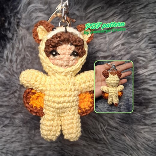 EXO Baekhyun Crochet Keychain Pattern | Kpop Amigurumi - Etsy