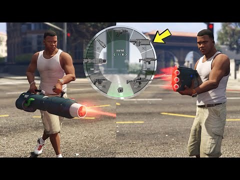 GTA 5 - How To Get All DLC Weapons In Story Mode?(Secret Cheat!)