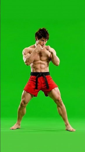 Real Baki the Grappler 💥 Green Screen | Anime Fight Overlay