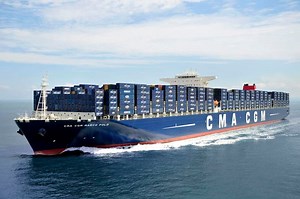 CMA CGM offers carrier-direct container shipping quotes through Freightos