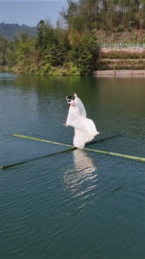 Walking on Water? China’s Bamboo Drifting Explained
