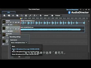 AudioDirector 5 - Record, mix and adjust multi-track live recordings