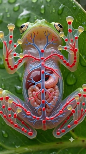 Comment devenir invisible ? Le secret de cette grenouille 🌿