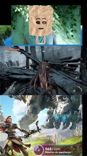 Aloy's Robotic Ambush: Surprise Attack in Intense Combat! #shorts