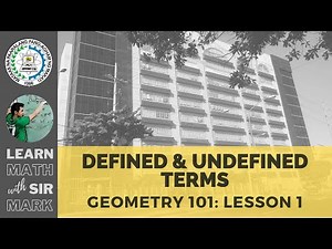 Defined and Undefined Terms