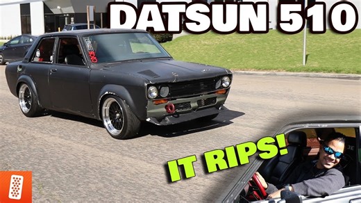 Rotary-powered Datsun 510 – full build breakdown & street pulls