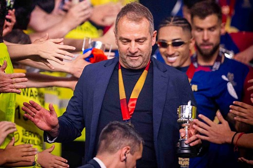 Hansi Flick, el ganador de finales