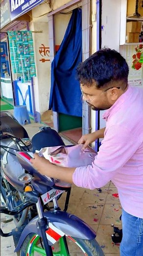 Purani Honda Shine ka Chrome Makeover! ✨🔥