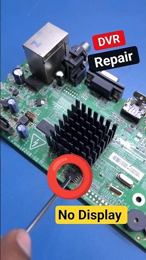 Hikvision DVR No Display Problem | No Display DVR Repair Kaise karen #dvr #cctvcamera #hikvision