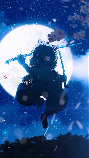 Fondo de Pantalla Animado Inosuke Hashibira 4K