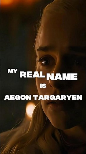 Jon Snow Tells Daenerys His REAL Name 👑 #got #shorts #gameofthrones #jonsnow #daenerystargaryen