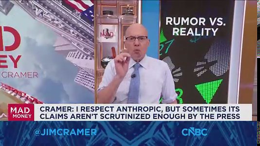 Tech's latest drop shows the danger of unconfirmed reports, says Jim Cramer