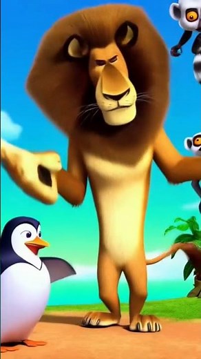 Alex the Lion Transformation Scene | Madagascar Animation Edit