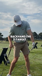 Don’t karate chop the target. I see this move a ton when players try to get the hands in front of the ball. There’s nothing wrong with getting the hands in front but don’t do it by dragging the handle. Get that glove logo to the target to close the face up and the shaft lean will also improve 👌🏼 . Code BRYCECOPE20 for 20% off @stitchgolf . #golf #golfswing #golftips | Bryce Cope