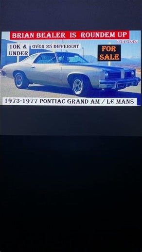 Finding classic cars for sale for you for free👍👍👍‪@BRIANBEALERisRoundemUp‬