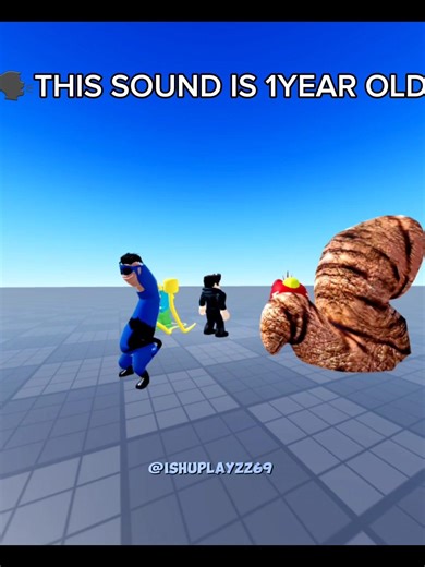 This Sound Is 1year old | New Roblox Trend | Did I Create New Trend#roblox#robloxmemes#trend