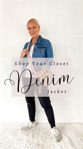 👜 Comment DENIM for a link. 🤎 I call my denim jacket “Ole Reliable”…I’ve been wearing some version of a denim jacket since the 1980’s and it is still in my closet 40 years later. 👜 Today we are exploring how to create trendy yet comfortable outfits centered around our trusty denim jacket by pairing it with outfits already in our wardrobe. This will help us maximize the most of the clothing we already own while minimizing the clothing we have to buy. 📲 SHOP YOUR CLOSET FIRST! But if you need 