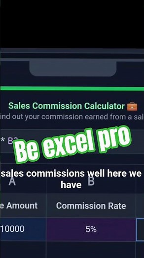 How to calculate sales commission in Excel?