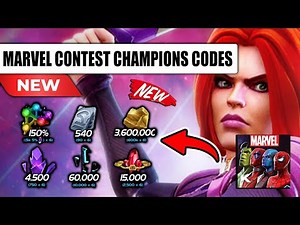 MCOC PROMO CODE 🎁 MCOC CODES ANNIVERSARY 🎁 MARVEL CONTEST OF CHAMPIONS CODES