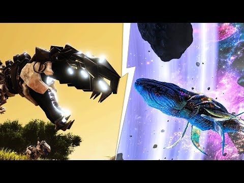 We Got A Pet LUNAR WHALE - Ark Genesis #19 | JeromeACE