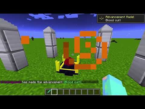 I Became A Vampire In Minecraft Using Vampirism - Mod Showcase