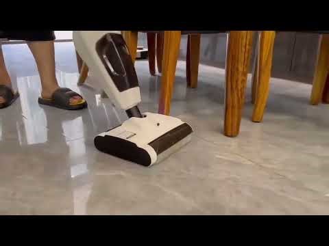 RS900 Floor Cleaner Electric Mops with Cleaning Bucket Floor Dry Wet Wash Scrubber Household Clean