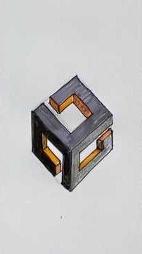 3D Squire Shape Drawing: A Step-by-Step Guide