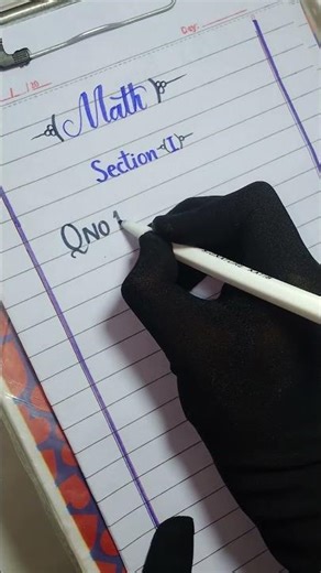 Math paper Presentation|| #study #skills #examtips