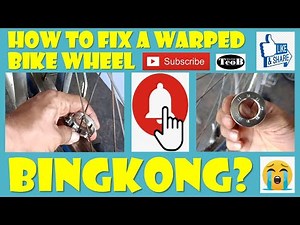 How to Fix (True) A Warped Bike Wheel At Home