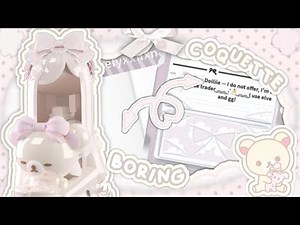 ⋆꩜｡How to make a COQUETTE/CUTE profile in adopt me! 𐔌՞ ܸ.ˬ.ܸ՞𐦯 Tips, speed design, doc with symbols!
