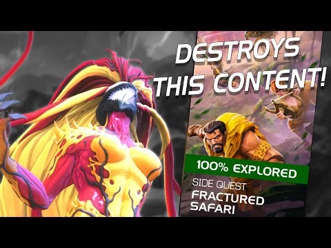 Counters & Options + The Reason Im 100%in All Fractured Safari Threats | Marvel Contest of Champions